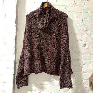 Cozy Free People slouch turtleneck